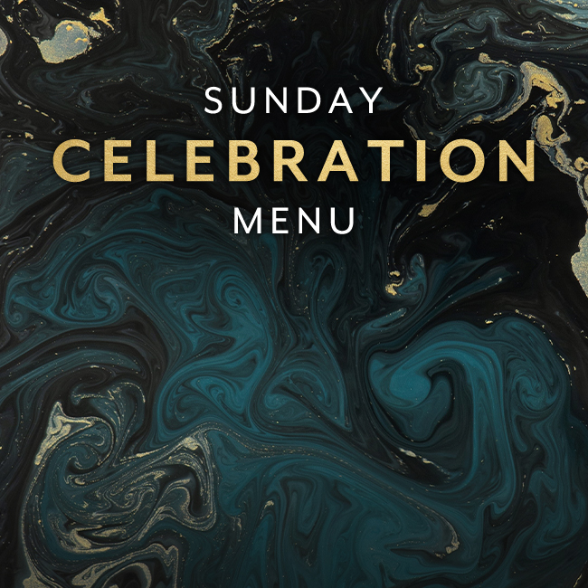 Sunday set menu at The Orange Tree