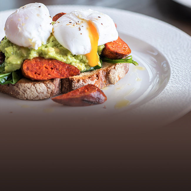 Brunch menu at The Orange Tree