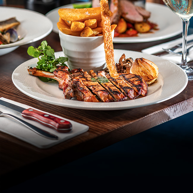 A La Carte menu at The Orange Tree