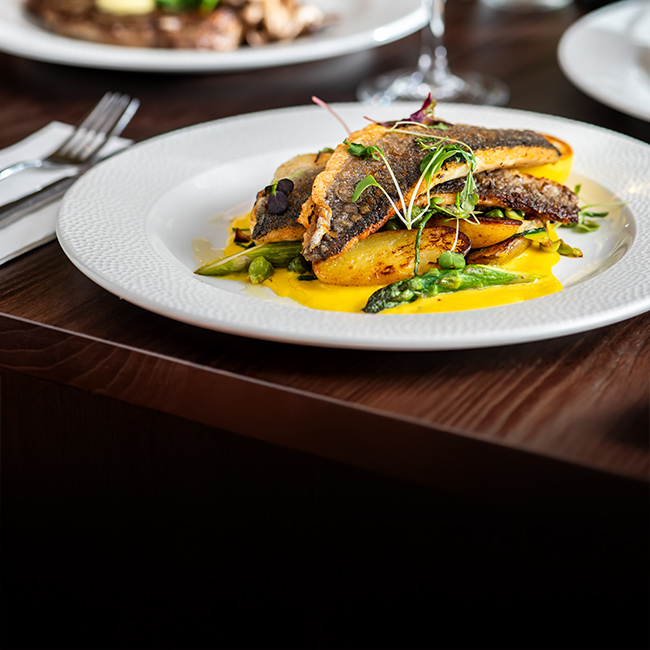 A La Carte menu at The Orange Tree