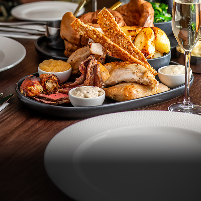 Sunday menu at The Orange Tree