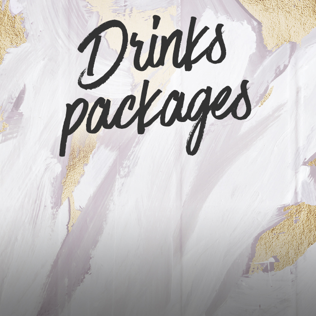 Drinks packages at The Orange Tree 