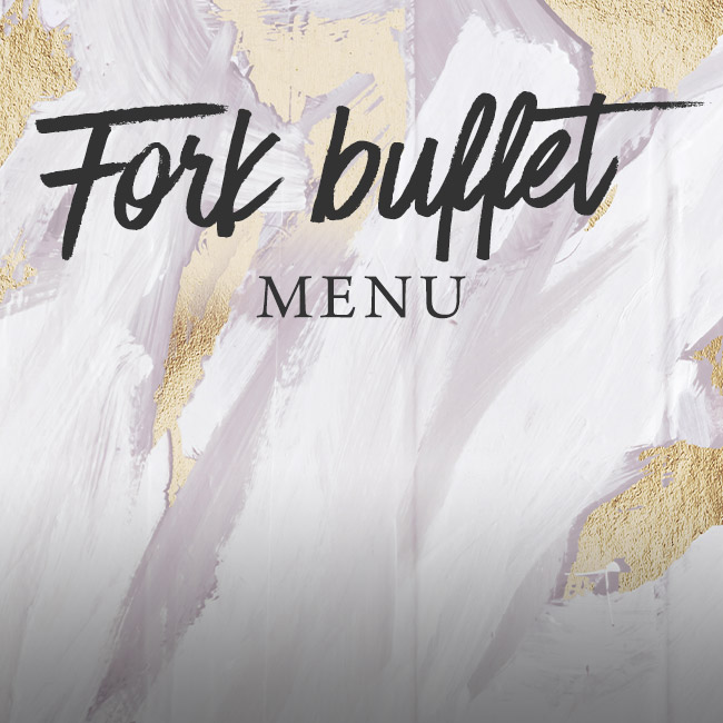 Fork buffet menu at The Orange Tree